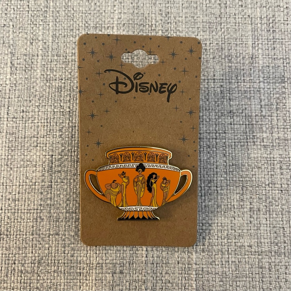 Disney Hercules The Muses Vase Enamel Pin